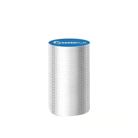 SakerPlus Super Waterproof Tape, Waterproof Sealing Tape, Aluminum Foil Tape for RV Repair, Window, Silicone, Glass (10cm*5m)