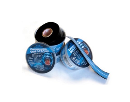 Millrose 76084 Compression Tape 1" x 12", 3Piece Blue Monster Compression Tape