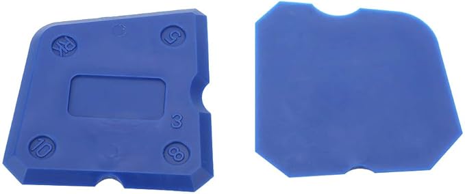 8pcs Caulking Tool, Caulking Tool Kit, Silicone Glass Cement Caulking Scraper, Caulking Sealant Scraper for Sealant Grout Finishing Sealing