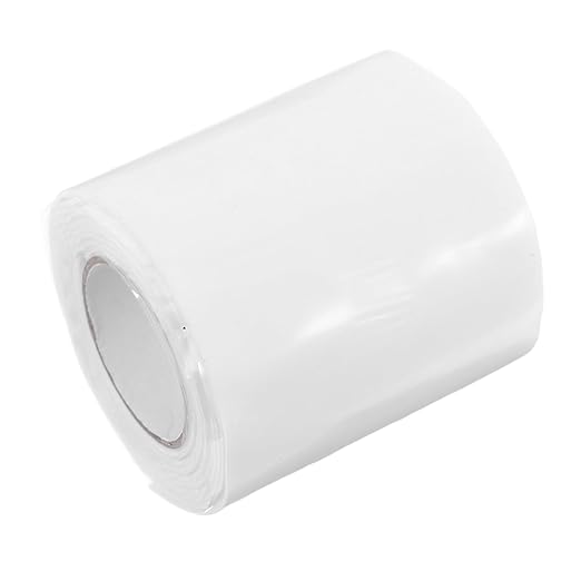 Alipis Silicone Rubber Waterproof Repair Tape for Hose Leak Sealing 5cm Width 1m Length Strong Anti-Leak Plumbing Pipe Tape 1mm Thickness for Emergency Water Leak Fix