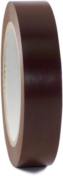 GGR Supplies T.R.U. CVT-536 Brown Vinyl Pinstriping Dance Floor Tape: 3/4 in. Wide x 36 yds. Several Colors