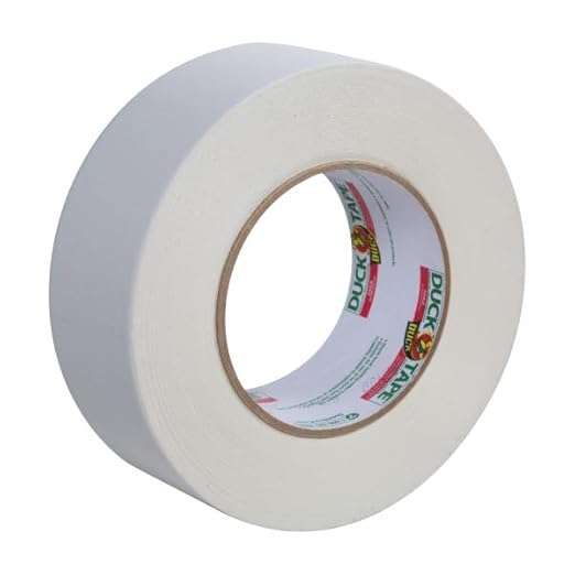 Duck Brand Max Strength Duct Tape, White, 4 Rolls, 1.88 Inch x 35 Yards Each, 240866