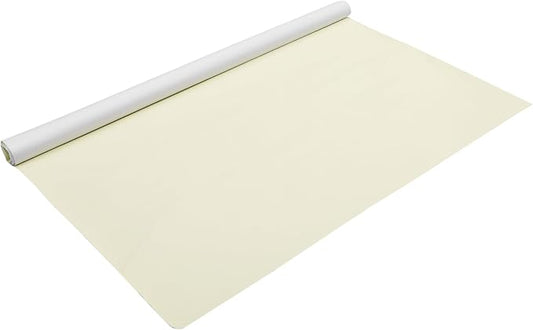 Self Adhesive Leather Repair Patch Strong Stickiness 39"x26.7" Leather Repair Tape PVC Faux Leather Beige White 1 Pcs