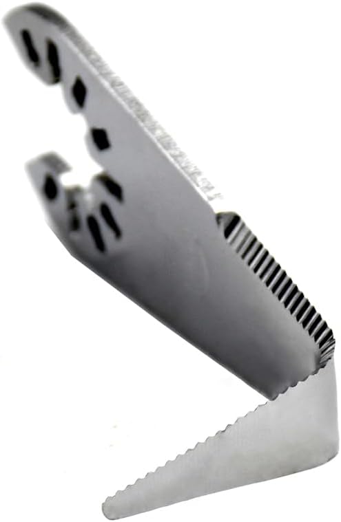 Cold Knife Blade Windshield L-Shaped Cutting Blade for Auto Glass Car Windows Sealant Adhesive Cutter - Fit Most Major Brands of Oscillating Tool