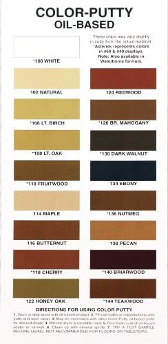 Color Putty Company 116 Color Putty, 1-Pound, Butternut