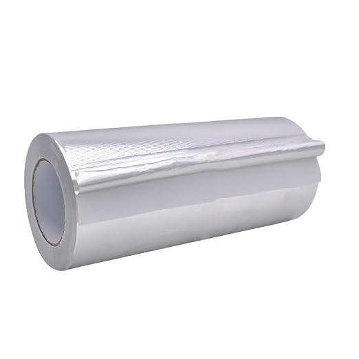 WOD Aluminum Foil Tape - 12 inch x 50 yds. (4-Pack) Heat Shield Reflective Sealant Tape - Ideal for HVAC, Duct, Pipe, and Metal Insulation and Repair. Low and High Temperature Resistant AFTR28