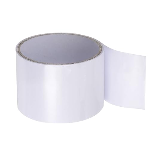 HARFINGTON Waterproof Patch Seal Tape 2" x5' Leak Repair Tape for Plastic Bucket/Basin Hoses Duct Pipes, White