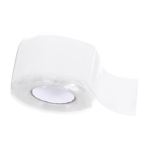 Zerodeko 1roll Wide Leak Repair Tape Strong Self-Adhesive Silicone Rubber Sealing Tape for Water Pipe Repairs and Hose Sealant