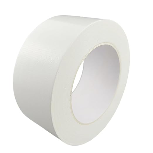 Multi-Purpose Duct Tape 2 Inch x 33 Yards, Heavy Duty, Waterproof, Great for Repairs, Packaging, Arts Crafts and DIY Projects (White)