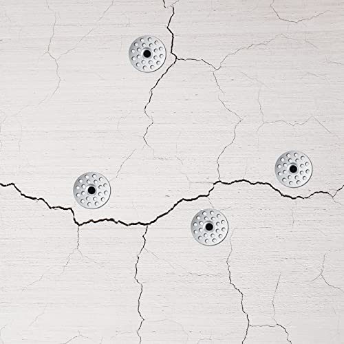 300 Pieces 1 Inch Plaster Washers for Repairing Ceilings Metal Washers for Screws Plaster Repair Rings Buttons for Wall Ceiling Drywall Repair