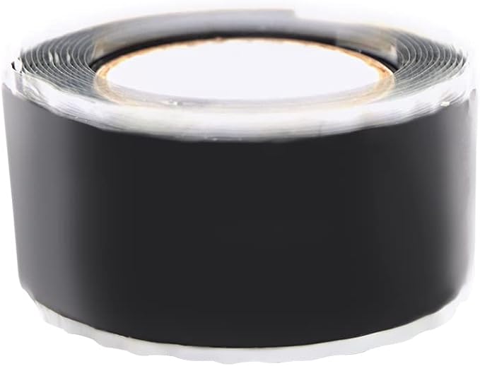 Pipe Repair Tape Stop Water Leak Burst Plumber Tap Waterproof BondingTape Tools Self Amalgamating,Black