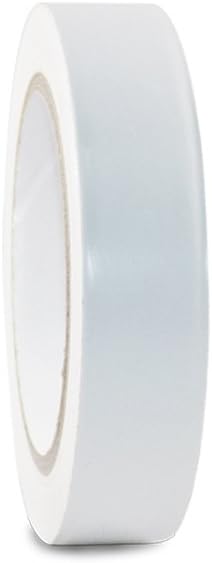 GGR Supplies T.R.U. CVT-536 White Vinyl Pinstriping Dance Floor Tape: 1.5 in. Wide x 36 yds. Several Colors