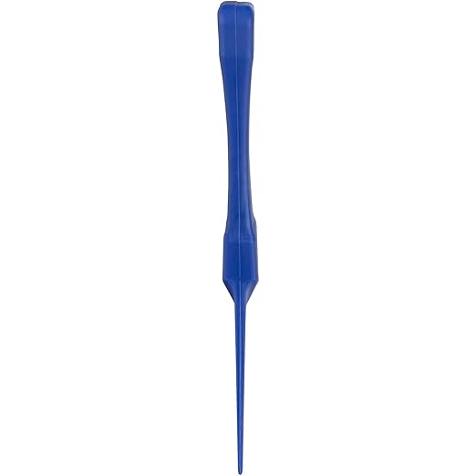 SPARTA Polypropylene Scraper Tool Food Safe Scraper for Removing Caked-On Residue in Commercial Kitchens, Plastic, 7.82 x 3 Inches, Blue