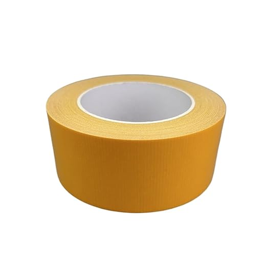 Multi-Purpose Duct Tape 2 Inch x 33 Yards, Heavy Duty, Waterproof, Great for Repairs, Packaging, Arts Crafts and DIY Projects (Yellow)