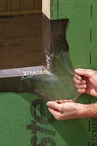 ZIP System Stretch Tape - Flexible Adhesive Flashing - Advanced Acrylic Adhesion - for Sealing Around Curves, Corners, Windows & Doors - Professional-Grade - Weather Protection - 6" x 20' Roll