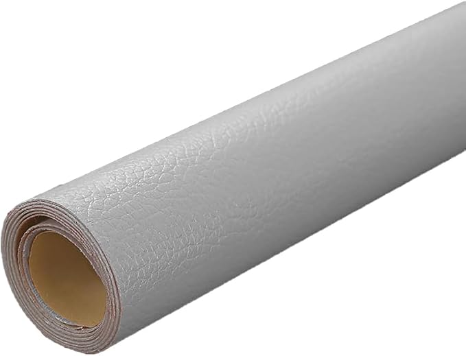 White Leather Repair Patch, 53.9 x 13.7 Inch Self Adhesive Leather Repair Tape, Large Vinyl Leather Repair Kit for Furniture, Car Seats, Sofats, Couch, Office Chair