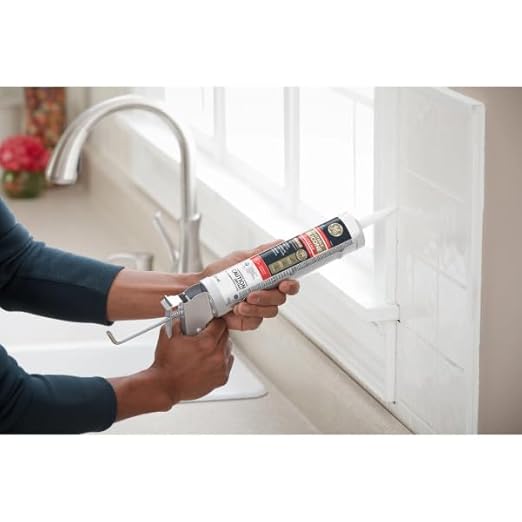 GE Supreme Paintable Silicone Caulk for Kitchen & Bathroom, White, 9.5 fl oz Cartridge, 12 Pack - 100% Waterproof Silicone Sealant, 7X Stronger Adhesion, Shrink & Crack Proof