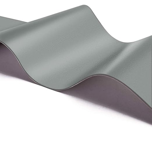 Leather Repair Patch Tape Dark Gray 3 x 60 inch Self Adhesive Leather Repair Tape for Furniture, Car Seats, Couch, Sofa, Office Chair, Vinyl Repair Kit