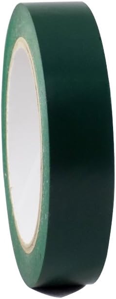 GGR Supplies T.R.U. CVT-536 Emerald Green Vinyl Pinstriping Dance Floor Tape: 1/2 in. Wide x 36 yds. Several Colors