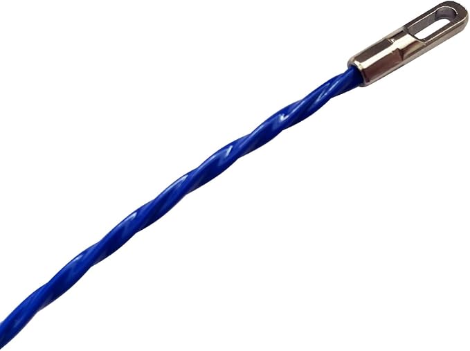 30M Wire Puller Cable Pulling Rod Fish Cable Fastener Wire Puller Blue