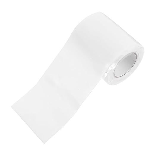 Cabilock Hose Leak Repair Tape Silicone Rubber Seal Tape White Easy to Apply Leakproof for Water Pipes Plumbers
