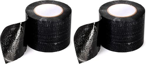 ZEAYEA RV Underbelly Tape, RV Underbelly Material Thick Tape, Mobile Home Camper Trailer Adhesive Mend Belly Tapes for Bottom Repair Patch Underbelly Holes, 4 Inch x 66 Feet (Pack of 2)