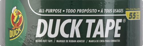 Duck The Original Brand Duct Tape, 2-Pack 1.88 Inch x 60 Yard, Silver (394475)