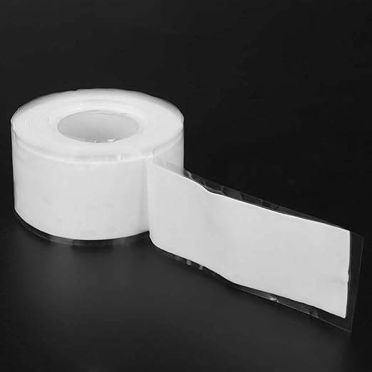 Zunate Silicone Rubber Tape for Emergency Pipe Leakage and Plumbing Repair, 1 Inch Wide By 9.8 Feet Long Adhesive Sealing Strip for Humid Environments
