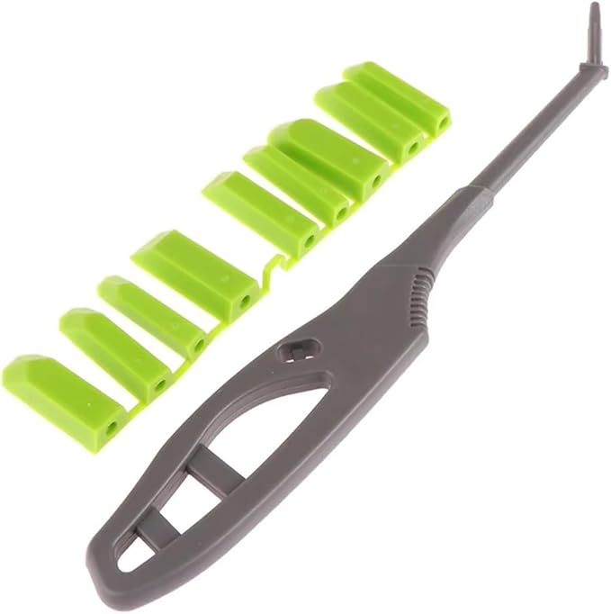 Silicone Caulking Tools Caulk Silicone Sealant Finishing Tool with 9 Rubber Tips Spreader Spatulas Applicator for Tight Spaces Kitchen Window Sink Tile Grout Windshield Adhesive Glass Glue