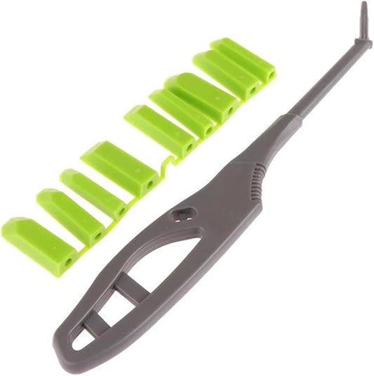Silicone Caulking Tools Caulk Silicone Sealant Finishing Tool with 9 Rubber Tips Spreader Spatulas Applicator for Tight Spaces Kitchen Window Sink Tile Grout Windshield Adhesive Glass Glue