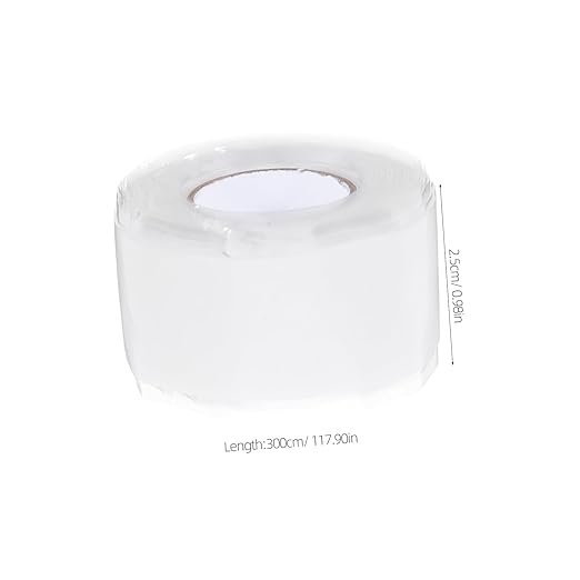 Cabilock 1roll Leak Repair Tape for Plumbing Wide Convenient Hose Sealant for Emergency Pipe Repairs Strong Adhesive and Versatile Usage