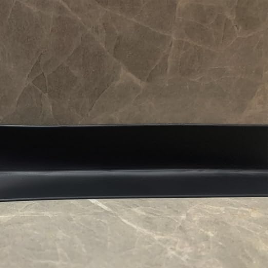 3 Rolls Self-Adhesive Caulk Tape - Waterproof Peel and Stick Sealing Strip (1.5"x10.5 Ft, Black) for Bathtub, Shower, Sink, Toilet Edge Protector & Kitchen Countertop - No Mess Alternative to Caulking