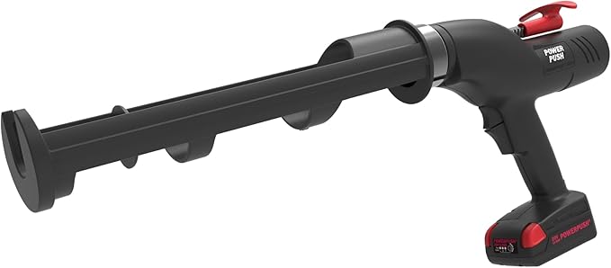 Heavy Duty Caulking Gun | 20V Cordless Caulk Gun | 29oz Cartridges 856m 1 Quart l | 900lbs Thurst | No Drip Professional Calking for Painters, DIYers, Automotive, Contractors