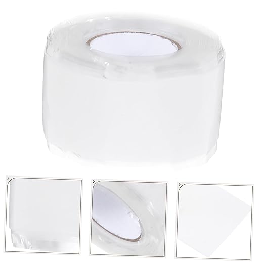 Luxshiny 1roll Hose Leak Repair Tape Silicone Rubber Pipe Sealant for Leak Fixing Wide Long Easy to Apply Adhesive for Plumbing Repairs