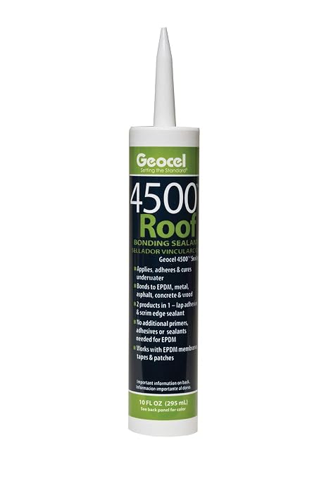 Geocel 4500 Roof Bonding Sealant, 10 fl oz, Black