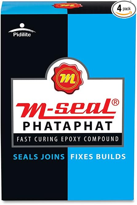 MSEAL Pidilite M-Seal PHATAPHAT Fast Curing EPOXY Compound 4 x 25g