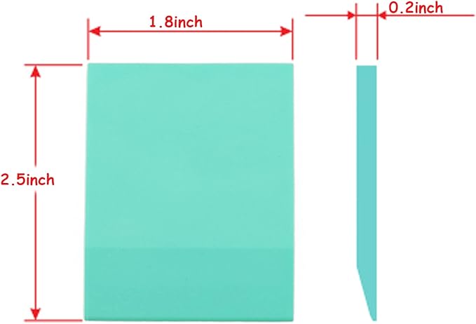 DGAGA 6Pcs Mini Squeegees,Screen Priniting Squeegee for Chalk Paste Silk Screen Stencil Squeegee for Chalk Paste Paint/Ink Rubber Squeegees Scraper Chalk Paint Screen Printing Kit