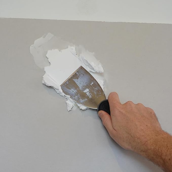 Red Devil 0544 ONETIME Lightweight Spackle Wall Repair, Spackling for Holes Drywall, 1 Quart, White, Made in USA