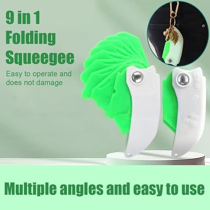 9-in-1 latest version Silicone sealant filling tool,Grout removal tool,Caulking tool,Applicable for glass adhesive leveling in places such as bathrooms,kitchens, windows,and floors.