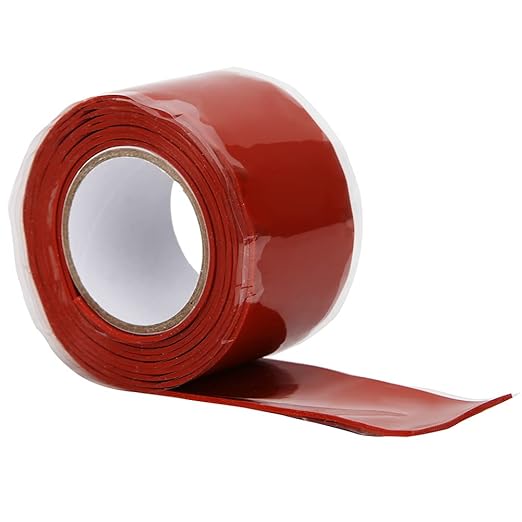 Pipe Repair Tape, Strong Adhesion, Universal Compatibility, for Home Plumbing, Emergency Fixes, Leak and Crack Sealant (Red)