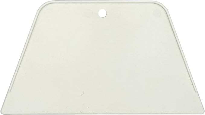 Rocky Mountain Goods 8" Wallpaper Smoother - Flexible Smoothing Tool - Makes Wallcovering Installation Quicker - Quickly Eliminates Bubbles - Rounded Corners Won't Damage Walls - White