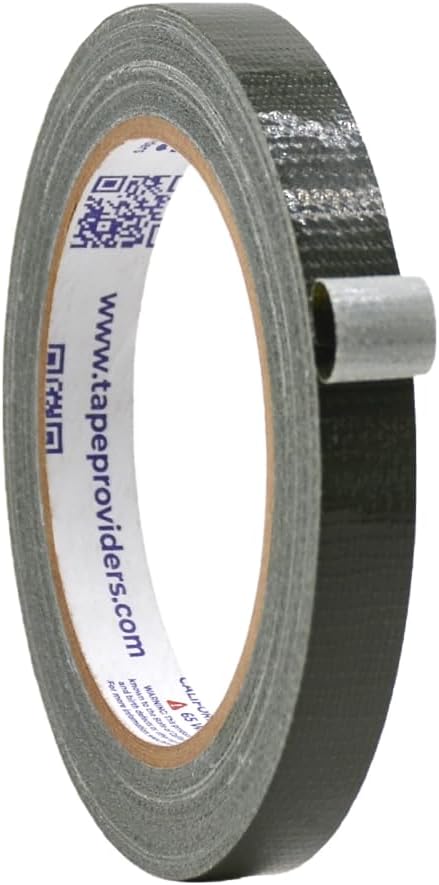 WOD DTC10 Advanced Strength Industrial Grade Olive Drab Duct Tape, 1/4 inch x 60 ft. Waterproof, UV Resistant For Crafts & Home Improvement