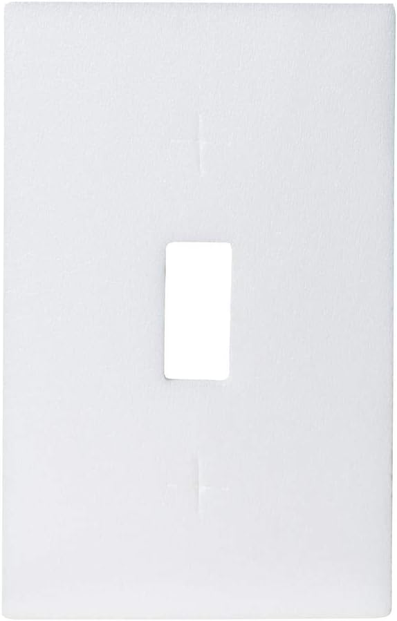 Stick 'N' Seal Adhesive Backed Plumbing and Outlet Draft Sealers. Home Sealing Kit. Save Energy and Money. Pack of 50