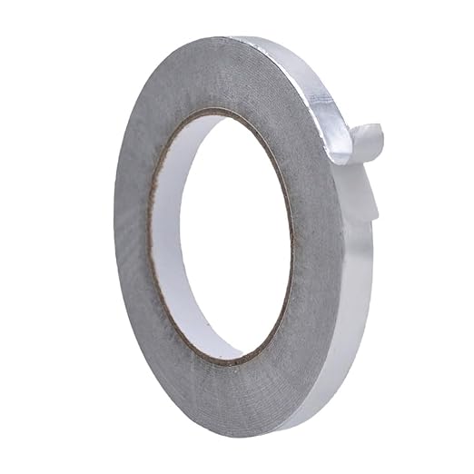 WOD Aluminum Foil Tape - 1/2 inch x 50 yds. (96-Pack) Heat Shield Reflective Sealant Tape - Ideal for HVAC, Duct, Pipe, and Metal Insulation and Repair. Low and High Temperature Resistant AFTR28