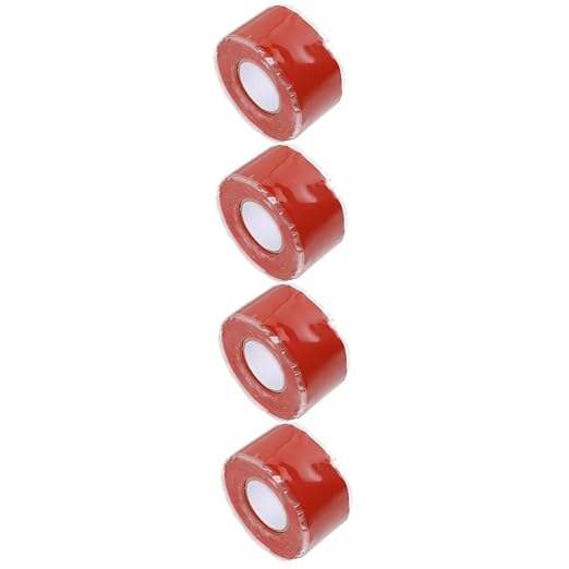 Ciieeo 4pcs Pipe Sealing Tape and Self-Adhesive Repair Tape for Plumbing Leaks Flexible Sealant for Water Pipes for Faucet and Joint Repairs