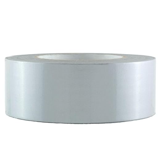 GTSE Silver Duct Tape, 2 Inches x 55 Yards (164 ft), Heavy Duty, Waterproof Repair Tape for Indoor or Outdoor Use, 3 Rolls