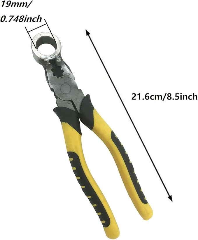 Flute Repair Tool Flute Joint Shrink Reduction Pliers Woodwind Instrument Repair Maintenance Tool 19mm Diameter