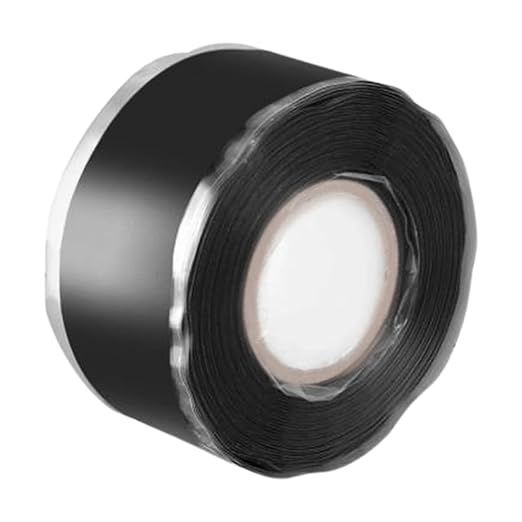Mobestech 3.0m High-Temperature Resistant Pipe Sealing Tape Self-fusing Leak Repair Tape for Outdoor Plumbing Silicone Adhesive for Emergency Pipe Fixes