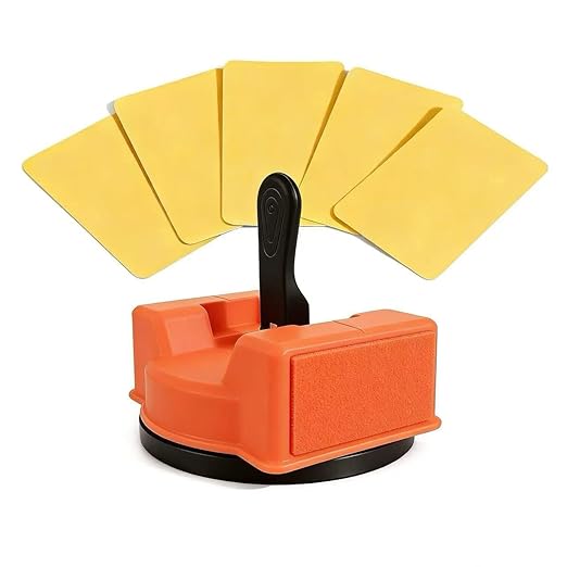 Floor Gap Fixer Tool - 4.64" Suction Cup, Dual-Sided Striking Surface, 5 Reusable Pads for Laminate, Hardwood & Vinyl Floor Gap Repair