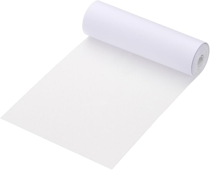 PATIKIL 70x6.2 Inch Linen Repair Tape, Repair Fabric Patch Self Adhesive Couch Patch Line Repair Patch for Furniture Sofa Car Seats Office Chairs, White